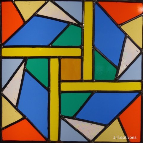 Stained glass initiation class beginner